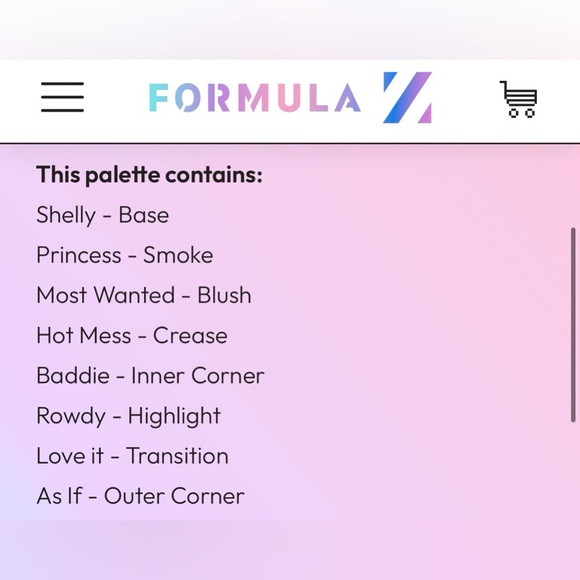 FORMULA Z | Glamgasm | Pro-Artistry Eye + Face Palette (Brand New!) 💘 - Picture 9 of 11